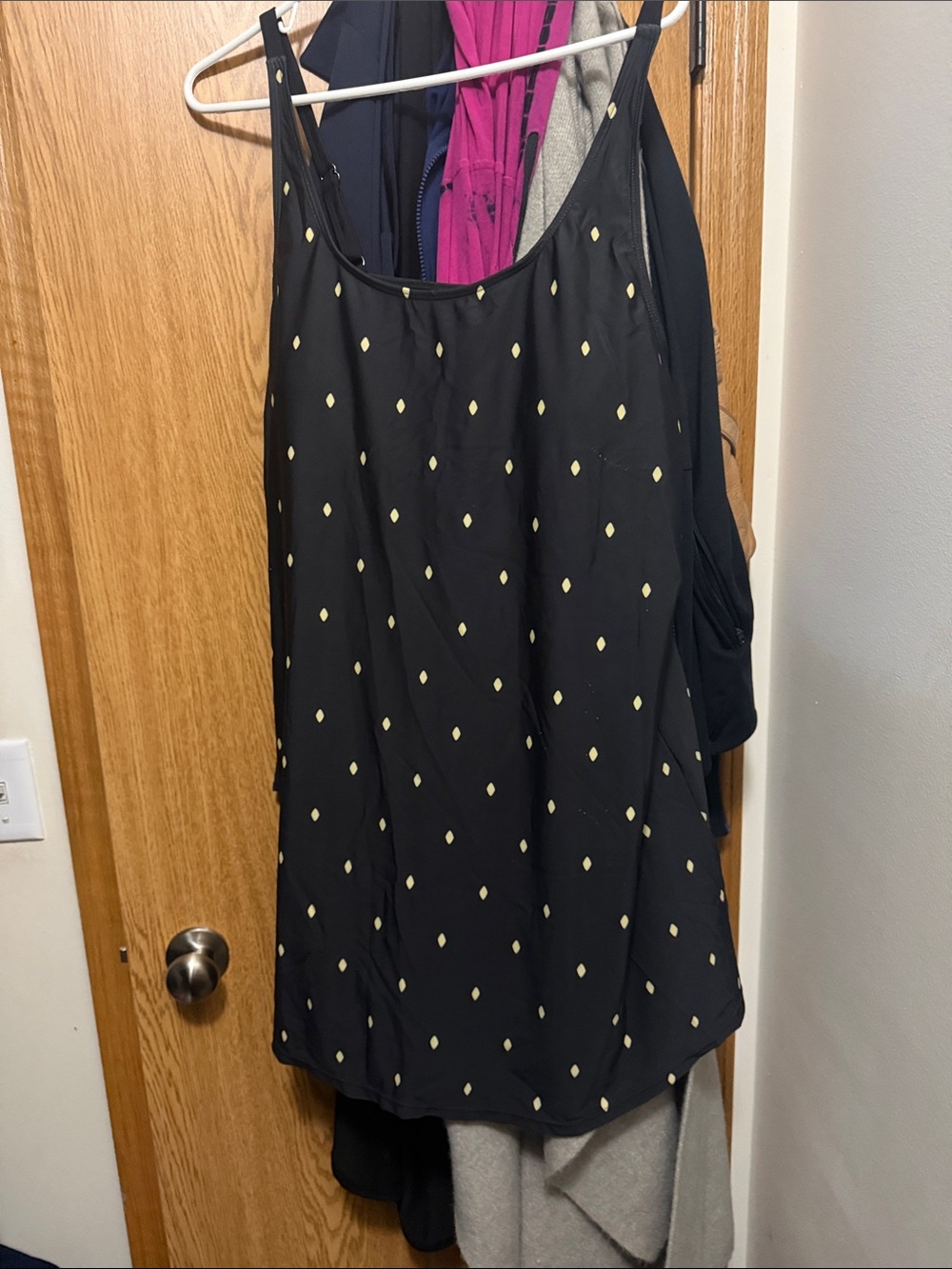 Polka Dot swim Dress /tunic tank